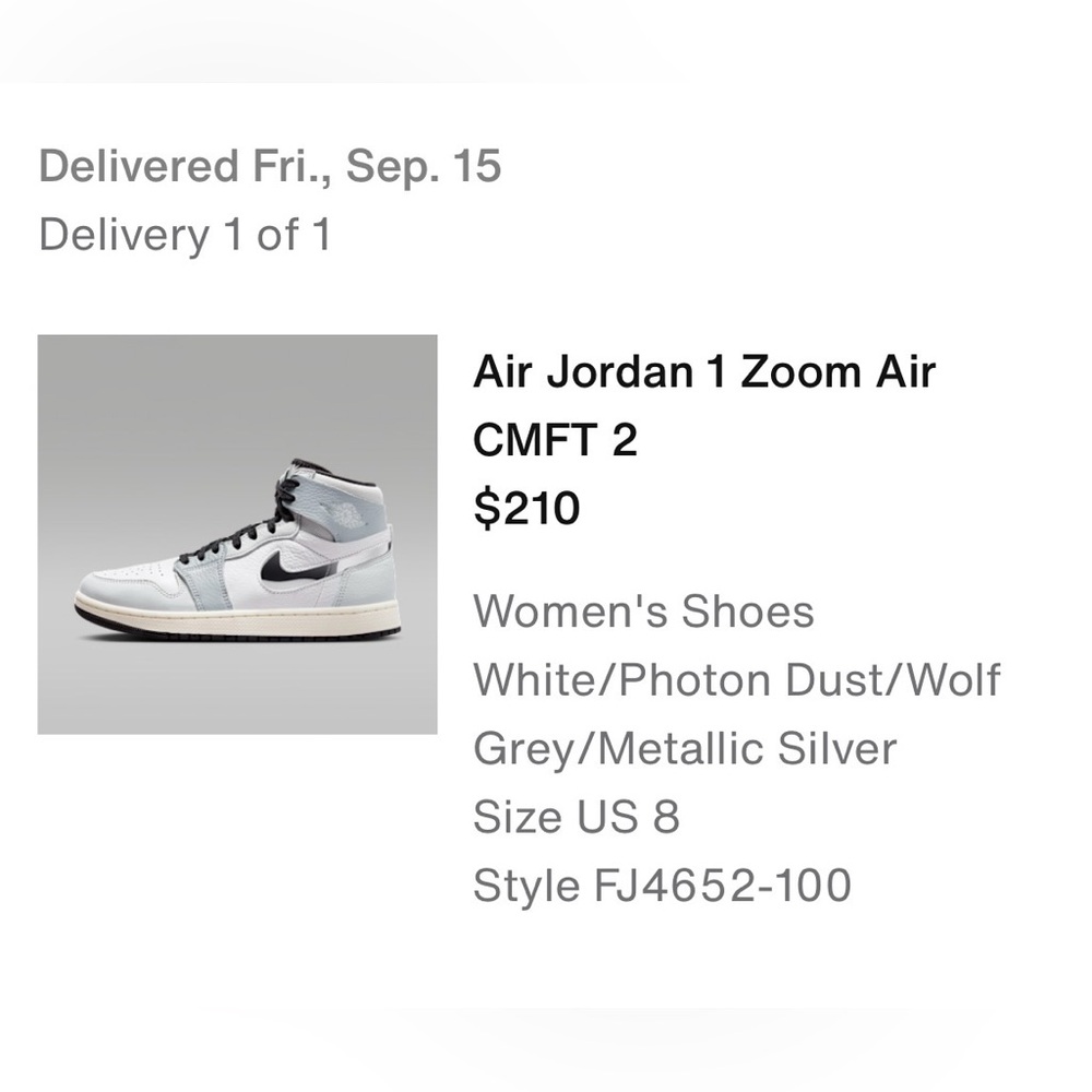 2023 Wmns Air Jordan 1 High Zoom Comfort 2 'Chrome Swoosh'
